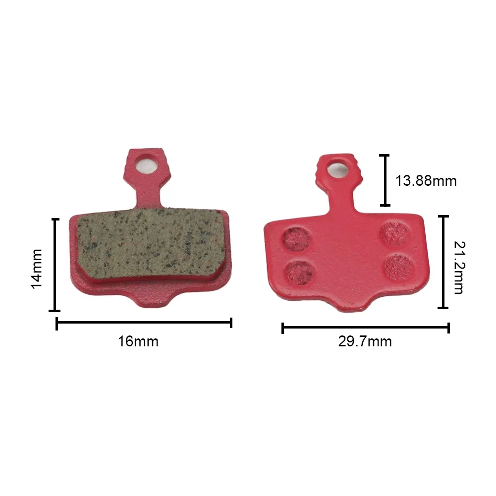 بطانة الفرامل مكبح قرصي وسادة R/CR/CR-MAG E1/3/5/7/9 X0 XX الأحمر 1 زوج منصات الفرامل السيراميك منصات القرص الفرامل مفيدة