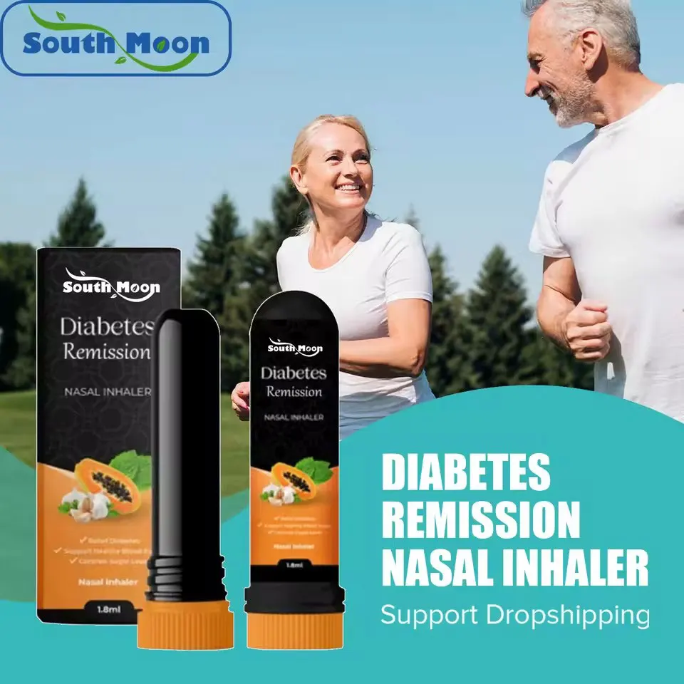 South Moon Diabetes Treatment High Blood Glucose Cure Nasal Inhaler Effective Relieve Balanced Control Blood Sugar Health Care