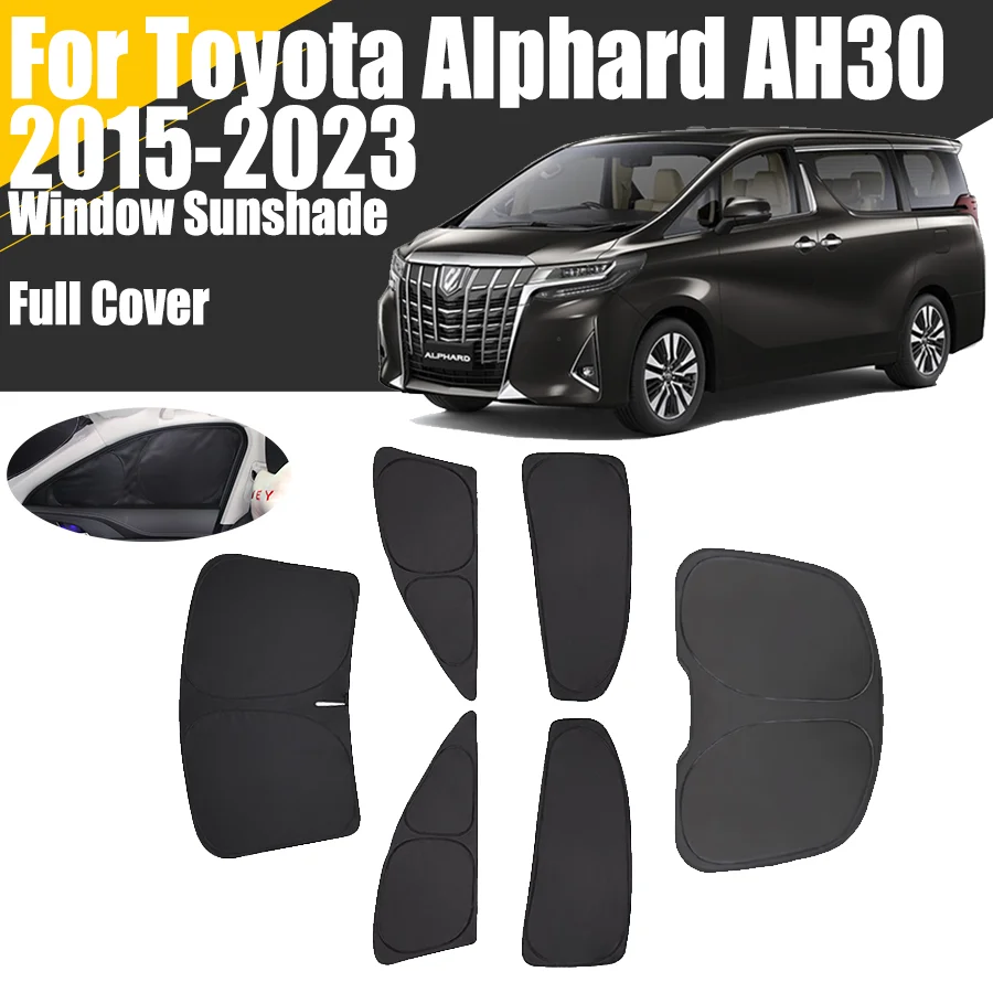 

Изготовленный на заказ солнцезащитный козырек на окно автомобиля с полным покрытием для Toyota Alphard AH30 2015-2023 конфиденциальная штора на лобовое стекло 2019 2021 2022