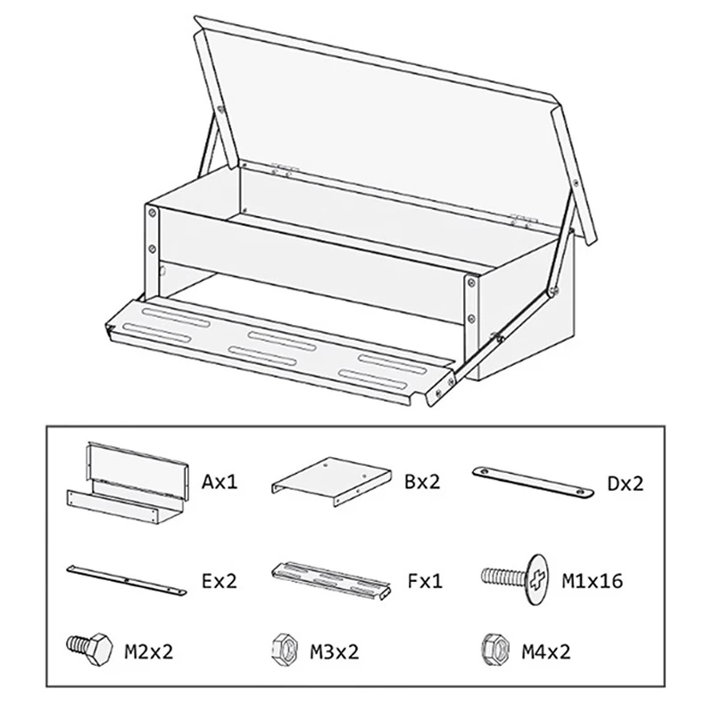حوض أعلاف الدجاج، مستلزمات تربية الدجاج من نوع الدواسة، حوض تغذية مقاوم للمطر والقوارض، وحدة تغذية الدجاج الأوتوماتيكية، أوتوماتيكية #3