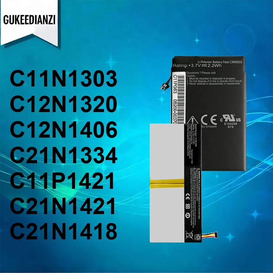 

Battery C12N1406 C21N1421 C21N1418 C12N1320 For Asus Transformer Book t100t t100tal-DK t200ta t300l t300la Keyboard Dock t300chi