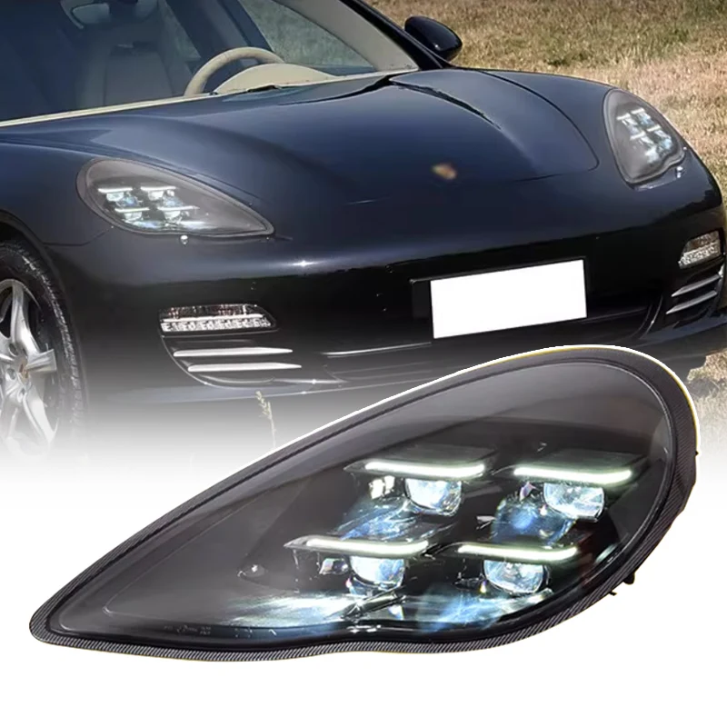 

Car Lights for Porsche Panamera 970 Headlight Projector Lens 2010-2013 Matrix Head Lamp LED Front Drl Automotive Accessories