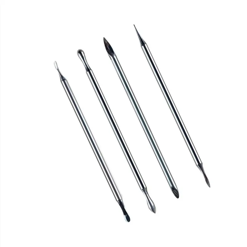 4PCS Animal Fur Texture Leather Stamping Set - Detailing & Micro-Carving Tools for Realistic Hair Imprint | DIY Craft Kit