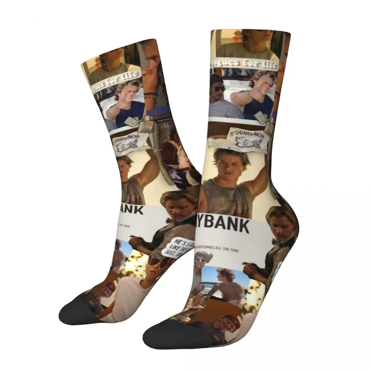 Jj Maybank Rudy Pankow Socks Men's Women's Casual Socks Harajuku Spring Summer Autumn Winter Middle Tube Stockings Gifts