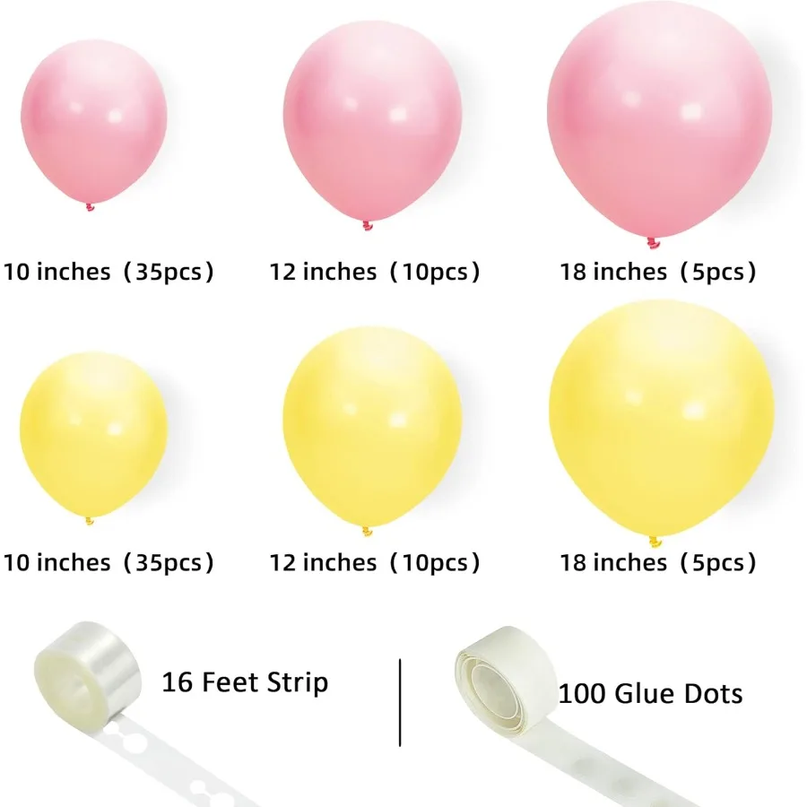 Пастельный воздушный шар, гирлянда, арочный комплект, комплект гирлянд из воздушных шаров, идеально подходит для детского душа, свадьбы, дня рождения, вечеринки, украшения pinkye