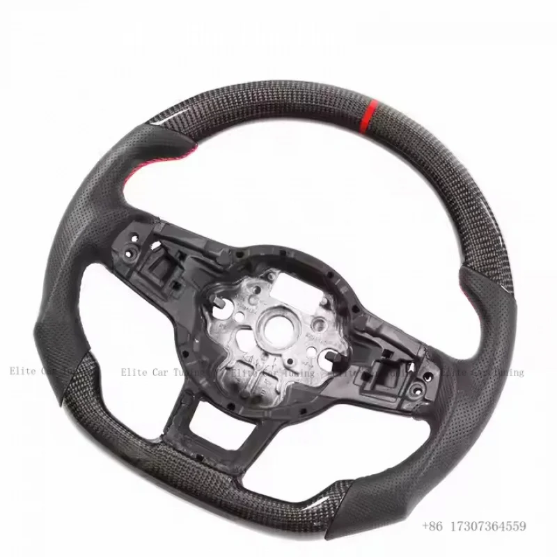 

The New Best Quality Hot Factory Custom Carbon Fiber Steering Wheel for vw Mk6 Mk7 GTI 6 GTI 7 R Golf 6 Golf 7style