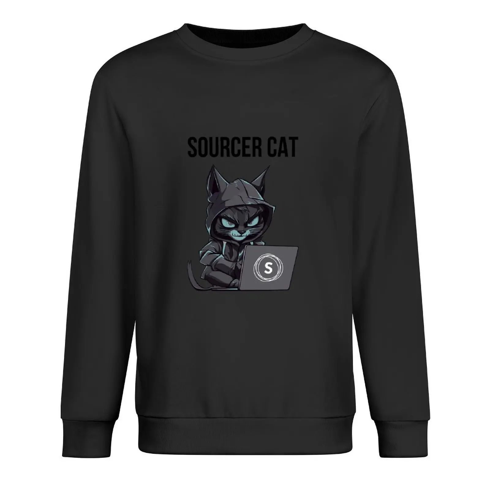 

Sourcer Cat Pullover men's clothing men's autumn clothes autumn jacket men men wear men's sweatshirt