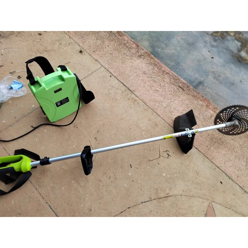 

【Popular】lithium battery lawn mower multifunctional gardening landscaping loose soil hoeing artifact electric weeder agricultura