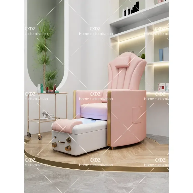Multifunctional Barber Chair for Hair Salon and Manicure Shop High End Styling Seat with Reclining Function Professional