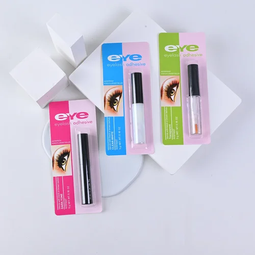 Imagen 2 del producto Pegamento para pestañas postizas, 1 piezas, resistente al agua, negro, blanco, transparente, secado rápido, extensiones de pestañas duraderas y fuertes, herramientas de maquillaje