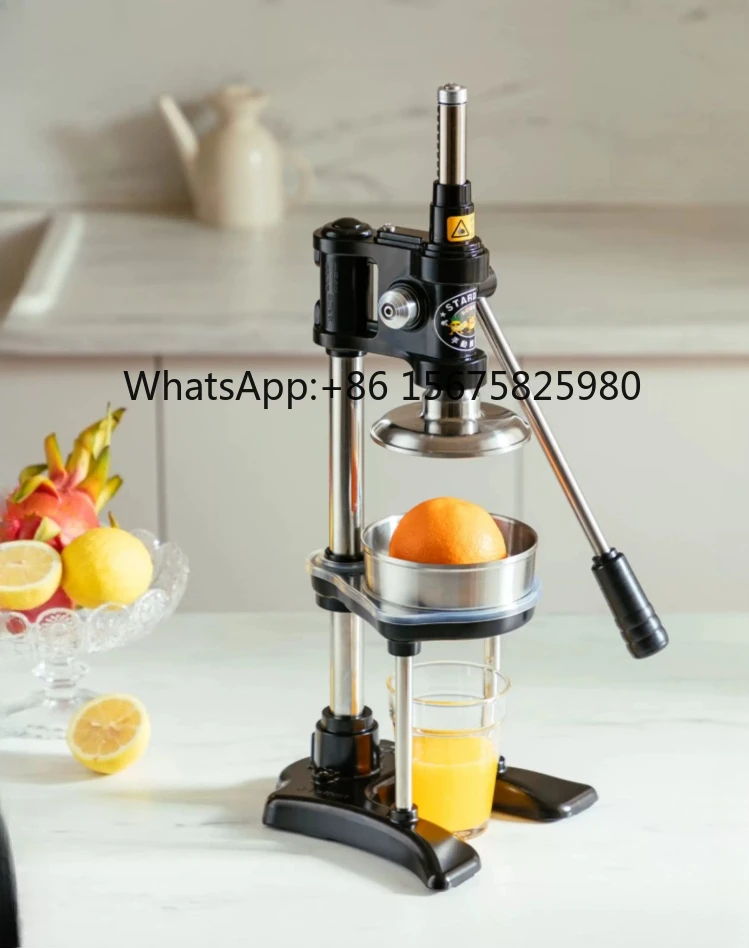 Haushalts-Handpresse für Obst Kommerzielle Granatapfel- und Zitronen-Entsaftermaschine