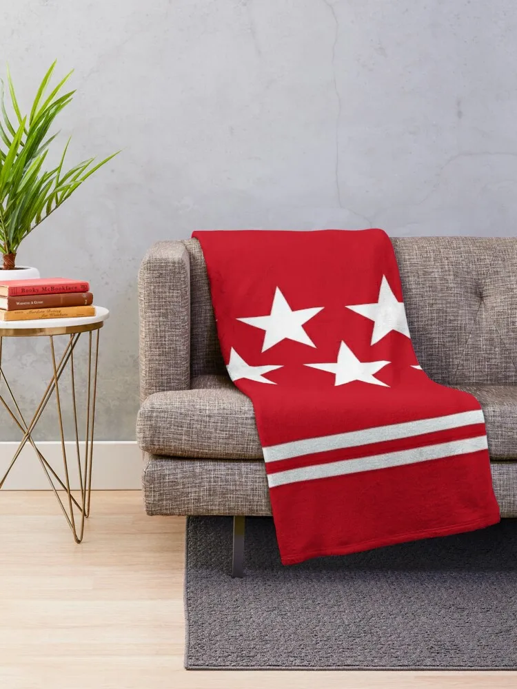 Madrid Community Flag, Stickers, Gifts and other Products Throw Blanket Soft Beds christmas decoration Furrys Blankets