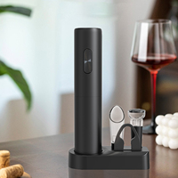 Electric Wine Opener Set Automatic Corkscrew Wine Openers for Beer Bottle Opener Battery Operated Kitchen Bar Can Opener