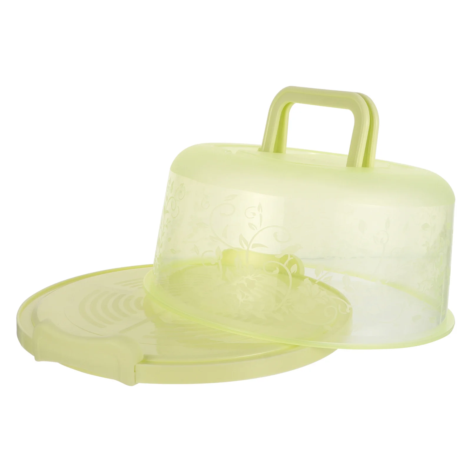 

1 pc Portable Box 10 Inch Reusable Food Storage Container For Cake Fruit Carrier Environmentally Friendly Cake Container