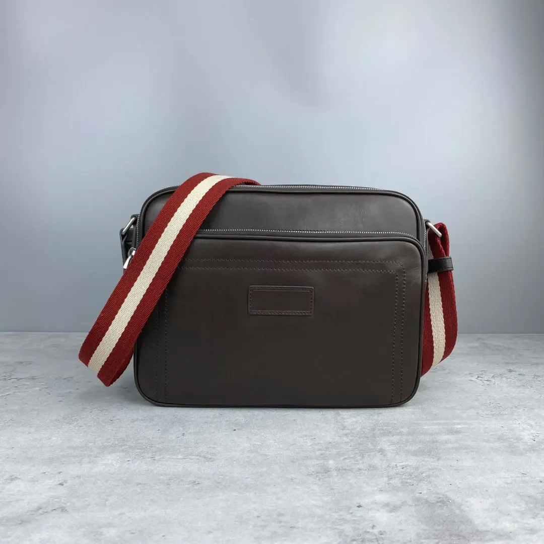 Nieuwe Mannen Bal Schoudertas Single Fashion Streepte Design Business Crossbody Tas Hoge Kwaliteit Heren Thuis Rugzak Messenger Bags