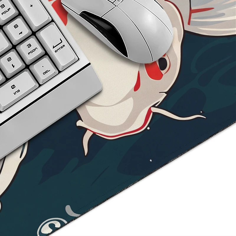 Mouse Pad Reed Field Samurai Duel Gamer XL Computer New HD Mousepad XXL Desk Mats MousePads Office Soft Carpet PC Mouse Mats