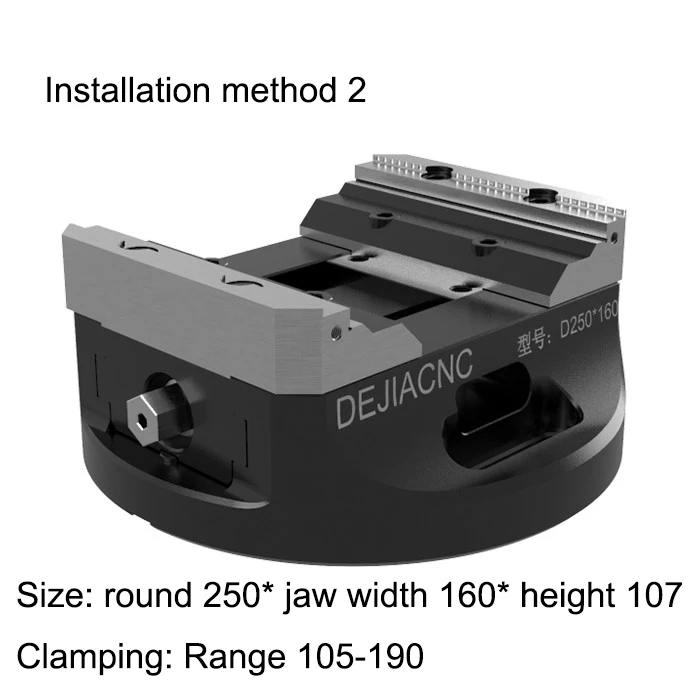 Self-centering five-axis concentric vise dust-proof anti-iron filings with the same movement centering fixture CNC CNC special