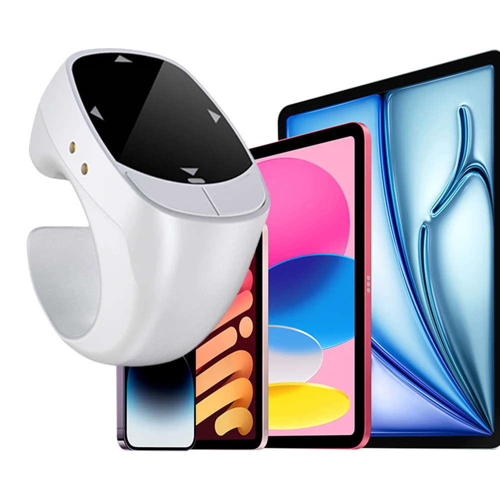 

Remote Control BT Camera Video Recording Remote Page Turner Clicker Remote Scrolling Ring for iPhone Android Tablet