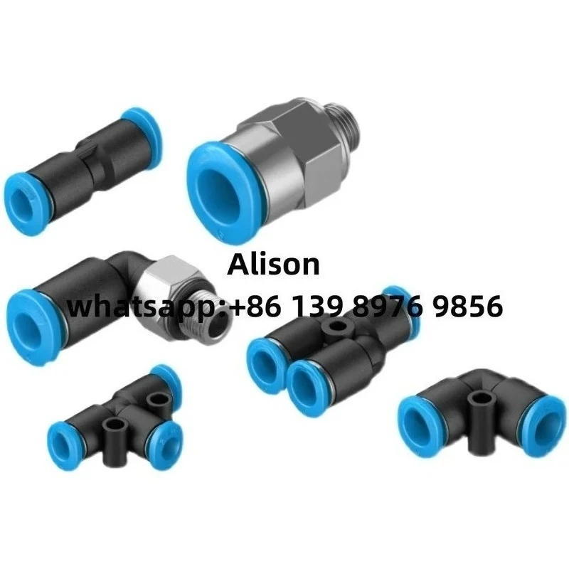 10PC Original Fittings NPQE-D-R18-R14-R38-R21-Q4-Q6-Q8-Q10-Q12-Q16-P10-P5