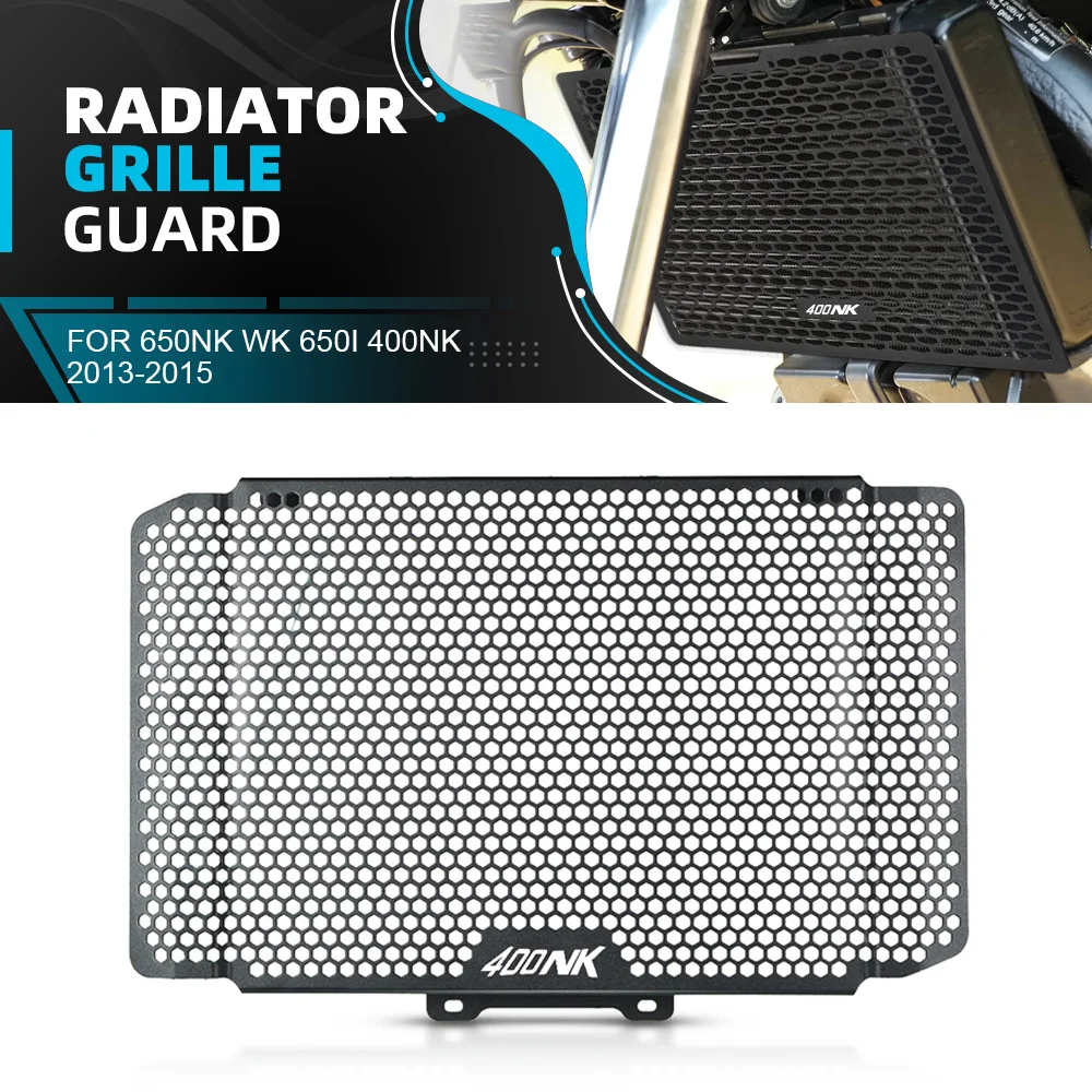 

Motorcycle Accessories For CFMOTO 650NK WK 650i 400NK 2013 2014 2015 Radiator Grille Guard Cover Protector Grille 650 400 NK WK
