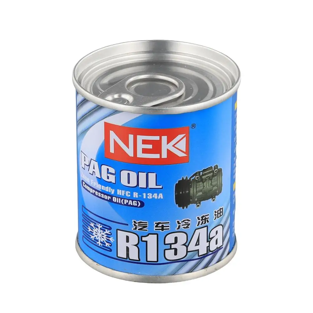 70 جرام زيت التبريد نظام تكييف الهواء للسيارات النفط أدوات مكيف هواء السيارة الفلور R134a المبردات الثلوج C5Z2 #3