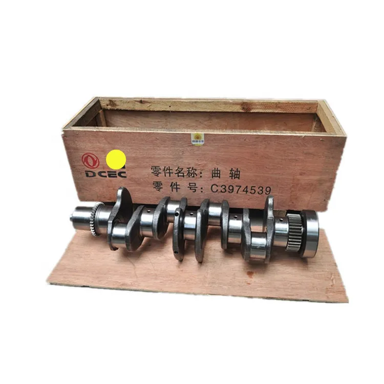 Reasonable Price Genuine Diesel Engine Parts Crankshaft ISDe-4 3974539