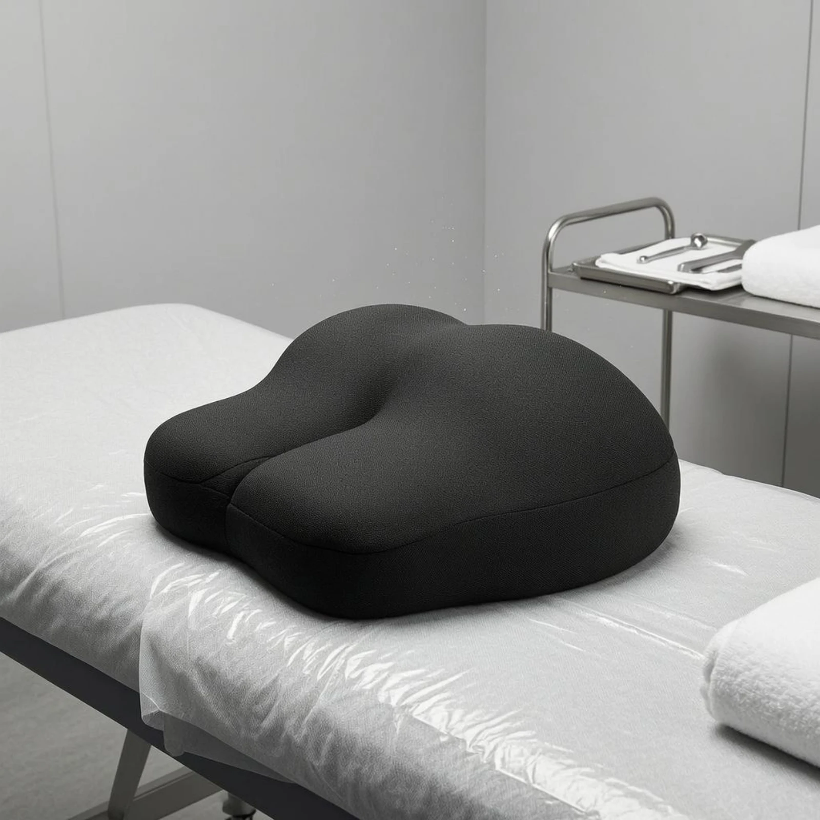 Hip Support Pillow Sloping Profile Leg Support Pillow Contoured Cushion PP Cotton Pressure Relief for Lounging