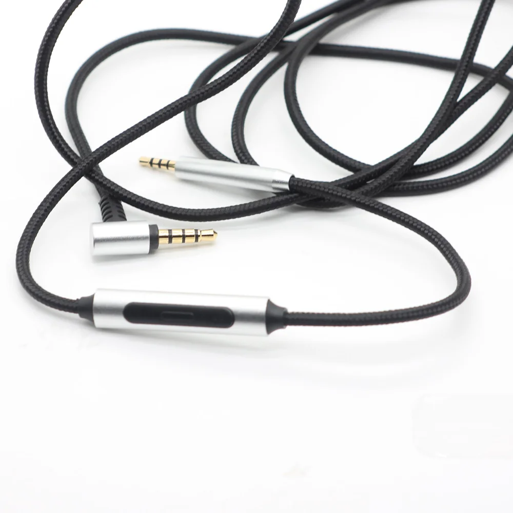 보스 700 NC 700 NCH700 노이즈 캔슬링 헤드폰용 2.5mm~3.5mm 스테레오 오디오 케이블 교체용 마이크 리모컨 포함