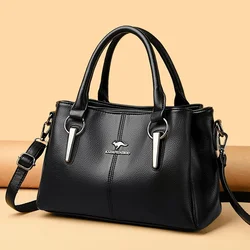 Genuine Fashion 3 Layers Luxury Handbags Women Bags Designer HIgh Quality Leather Crossbody Bags for Women 2024 Shoulder Bag