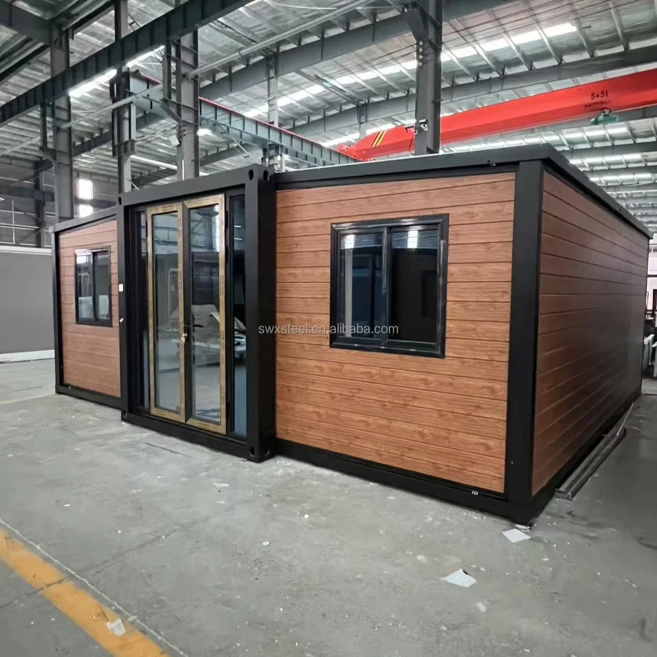 Modern Expandable Container Home Folding House Prefab Luxury 20ft 40FT Living With Bar Counter