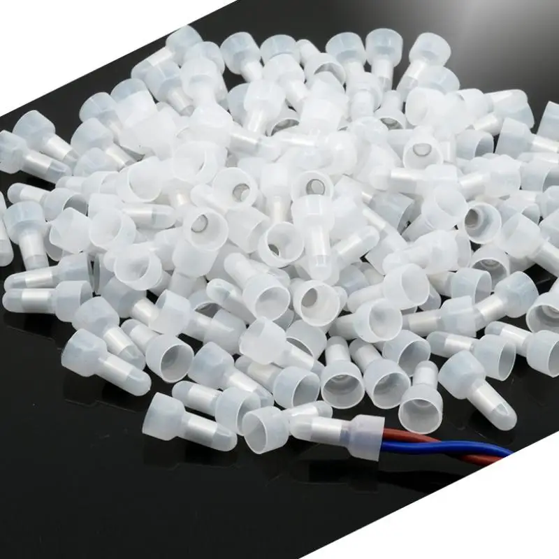 Wire Connector Jumper Caps 100Pcs High Conductivity Safety Terminals CE Certified for Solar Panel Wiring Installation