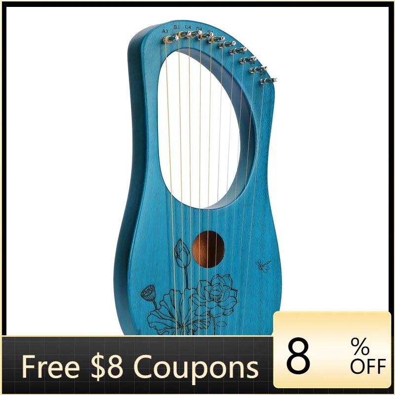 

STLF Small 10-tone Harp Mini Konghou
