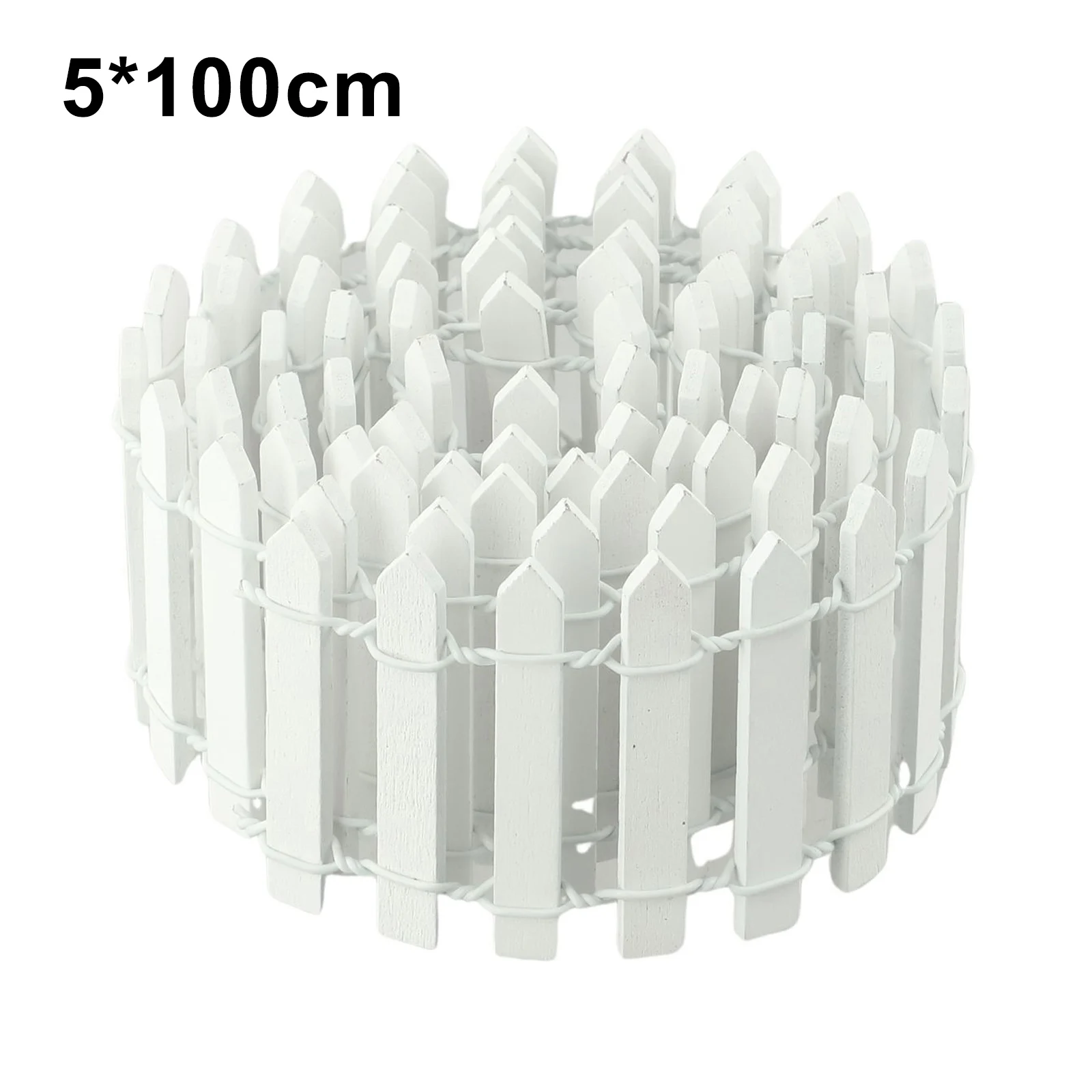 ديكور سياج خشبي مصغر ، ملحق حاجز منظر شرفة ، فناء داخلي ، ديكور حديقة مزرعة ، 100x5cm #5