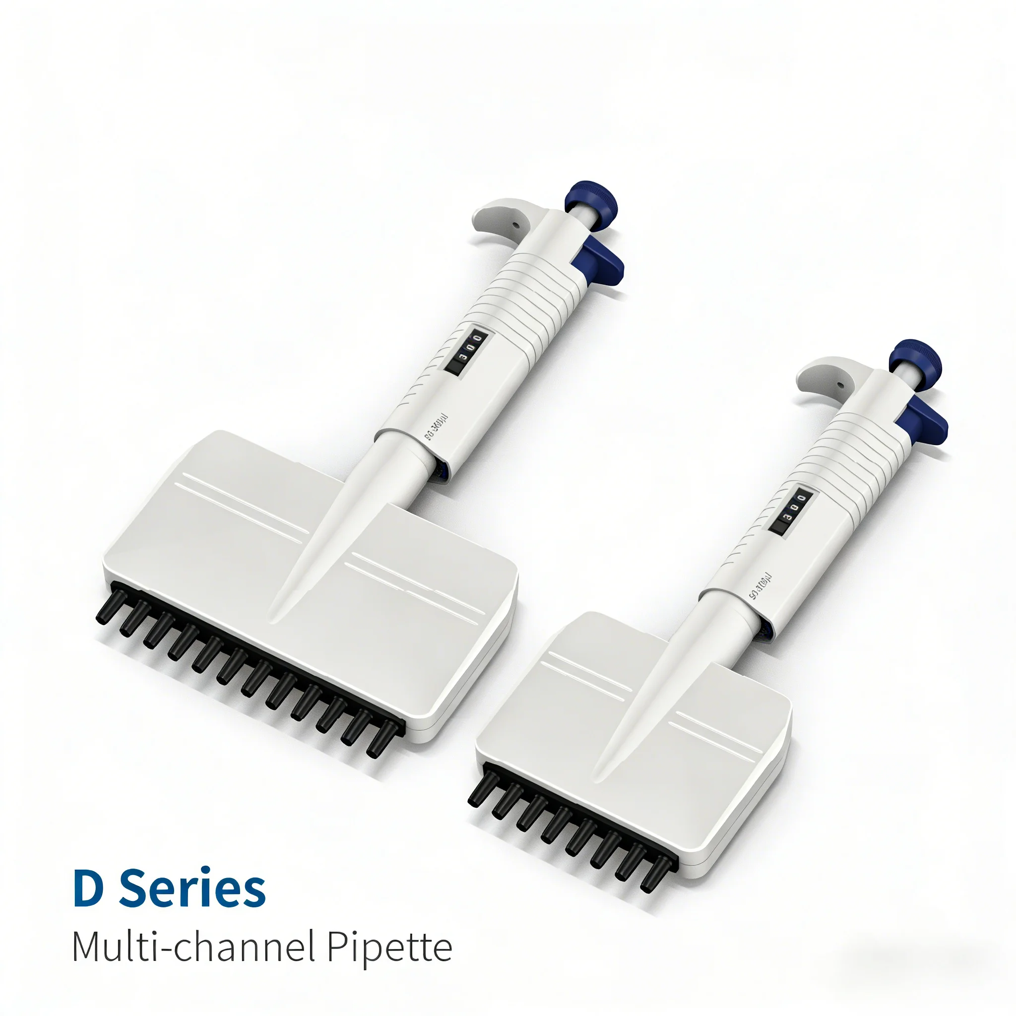 

Digital D Series Adjustable Pipette 0.5-300ul Pipettes Laboratory Liquid Micropipette 12 or 8 Channel Manual Pipette Tips
