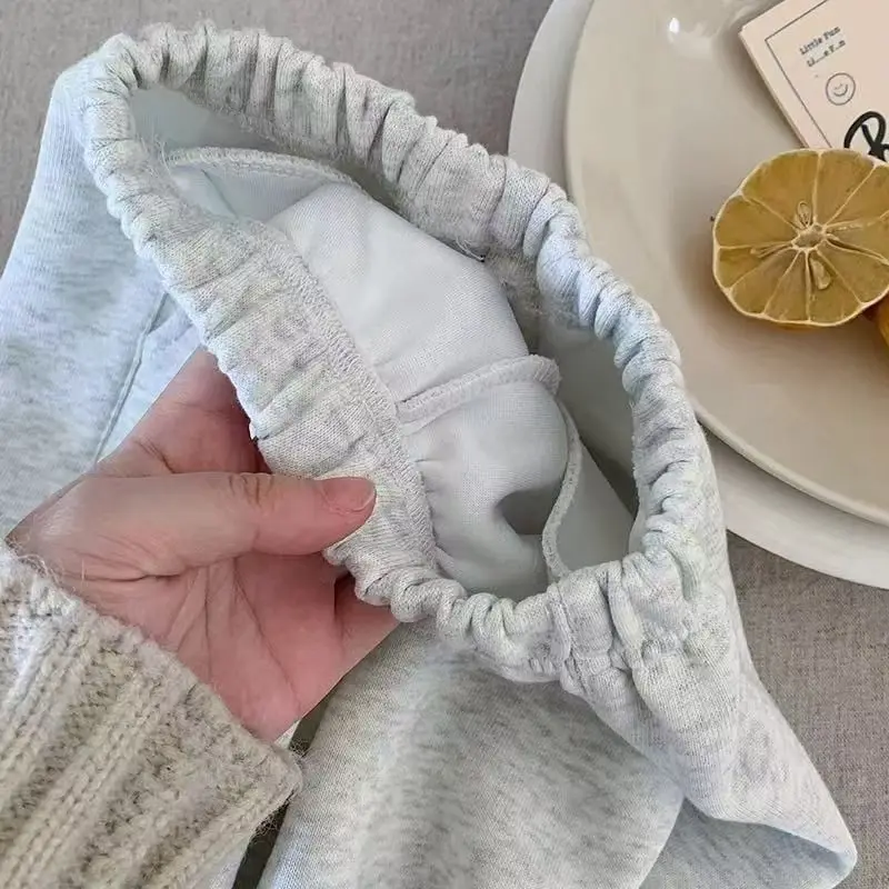Baby- und Kinder-Freizeithosen 1-11 Jahre Frühling 2026 Teenager Mädchen Jungen Einfarbige Hosen Mädchen Lockere Outdoor-Jogginghosen Sporthosen – Detail 8