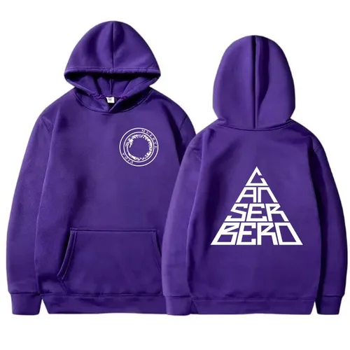 Imagen 2 del producto Canserbero-sudaderas con capucha de manga larga para hombre y mujer, ropa de calle informal y fresca, jersey de moda urbana Y2K