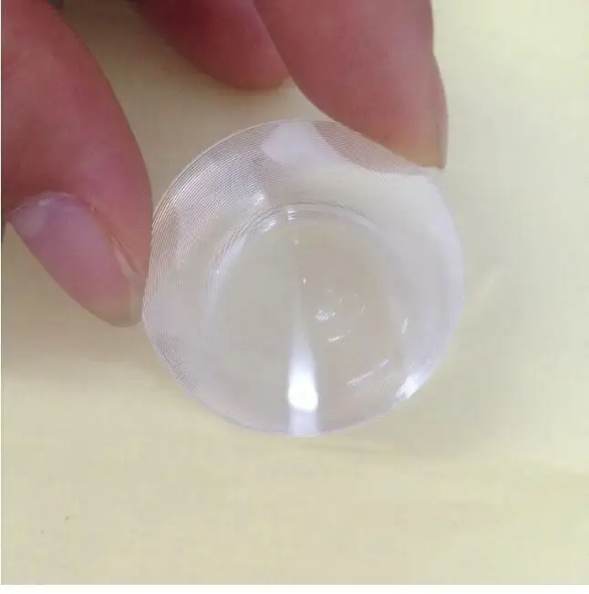 

2pcs 30mm Round Plastic Fresnel Lens Focal 15mm PMMA Optic Solar Condensor