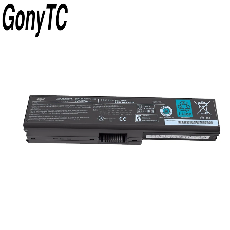 PA3817 6Cell PA3817U Laptop Battery For Toshiba Satellite Pro C650 C660D PA3817U-1BRS PA3818U-1BRS L745 L740 L655 L750 L750D