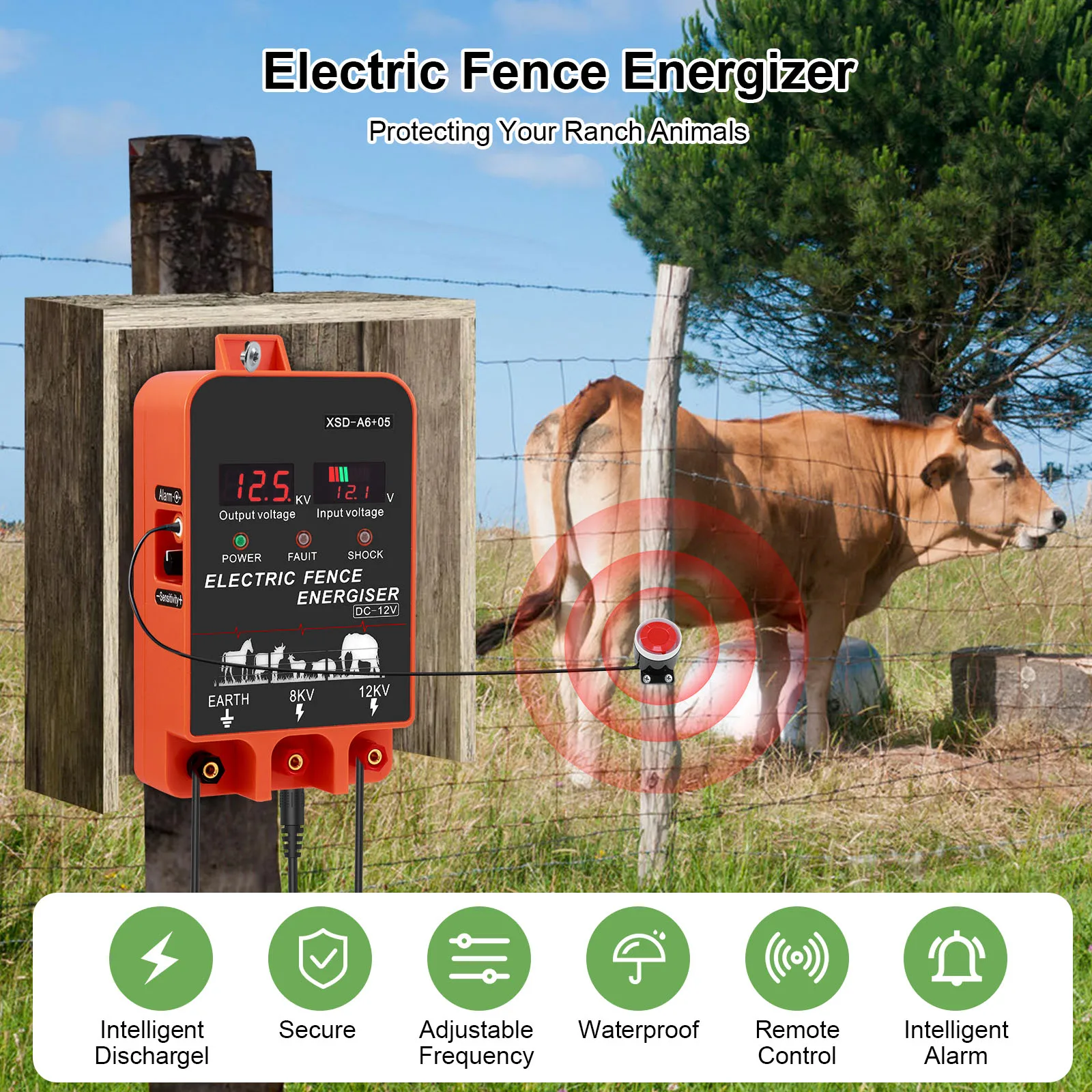 Électrificateur de clôture éle - Home Security Electric Fence avis et prix