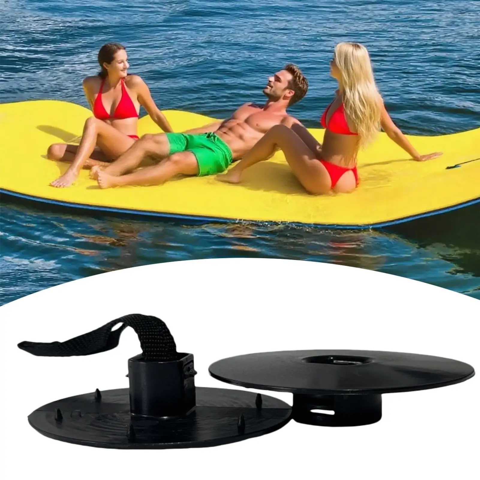 Tapis flottant en mousse, cordon Portable de sécurité robuste pour la navigation de plaisance, le lac, l'eau, la natation, la plage, le kayak
