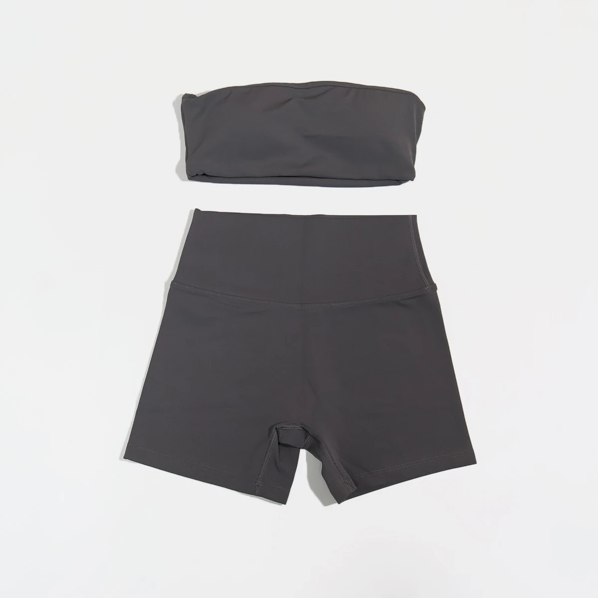 Sommerliches trägerloses Sport-BH- und Crop-Top-Set für Damen, Fitness, Yoga, Workout, Gym-Outfit, Deportivos Mujer, 2-teiliges Sportoutfit – Detail 18