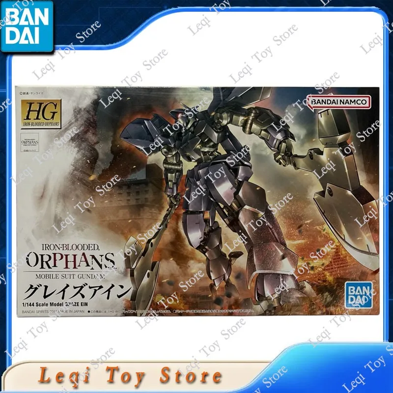 Bandai Original In Stock HG 1/144 GUNDAM IRON-BLOODED ORPHANS GRAZE EIN Action Anime Figures Toys Gift Assembly Model Ornaments