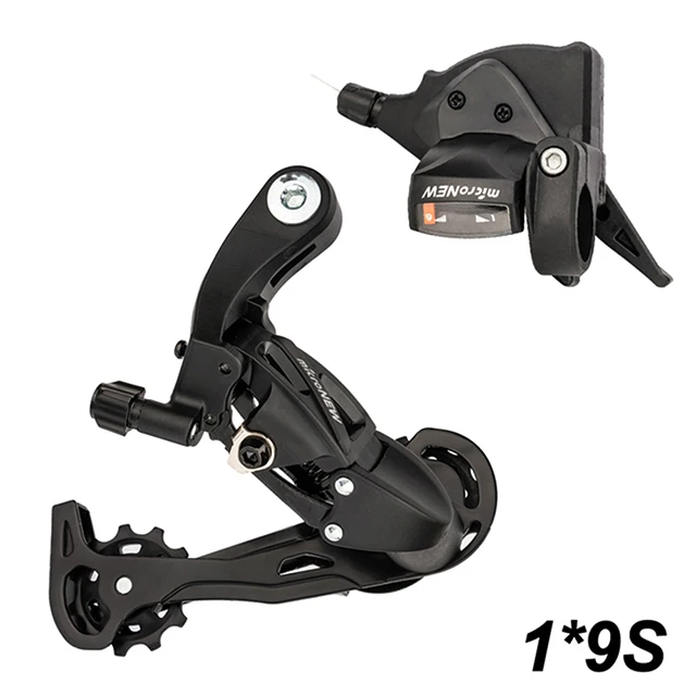 Ztto mtb 9 velocidades groupset 1x9 shifter alavanca desviador