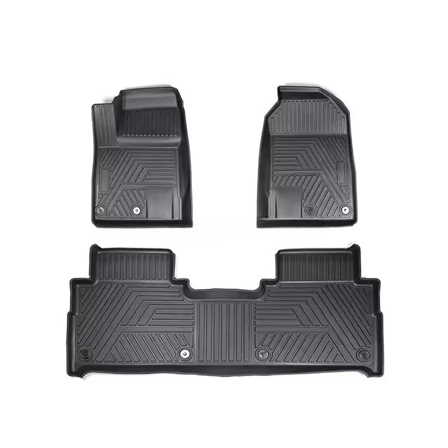 

2023 2024 Auto Interior Accessories Waterproof TPE Floor Car Carpets Mats Single Layer Foot Mat for Jetour Traveler T2