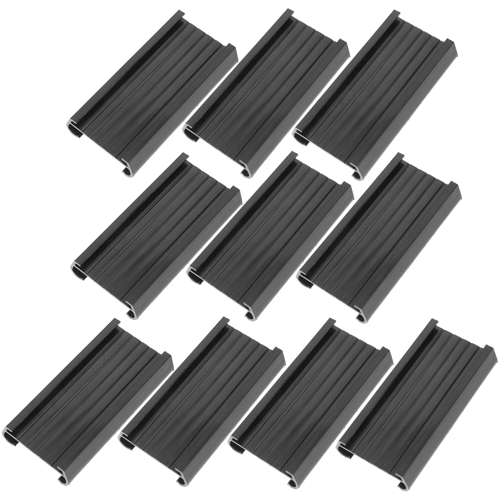 10 قطعة أصحاب التسمية الرف البلاستيك قابلة لإعادة الاستخدام الأسعار العلامات مقاطع متجر بيع بالتجزئة تسجيل عرض أصحاب علامة حامل حامل السعر #5