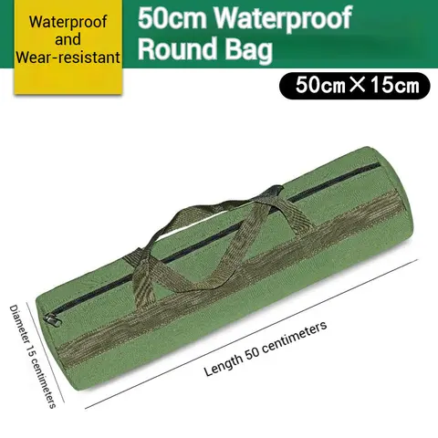 ईएसपीएलबी रोल टूल बैग कैनवास कार हैंडबैग बहुउद्देश्यीय ऑर्गनाइज़र बाल्टी प्राथमिक चिकित्सा किट रैप रोल स्टोरेज केस 10 best sales कैनवास टूल बैग - №7