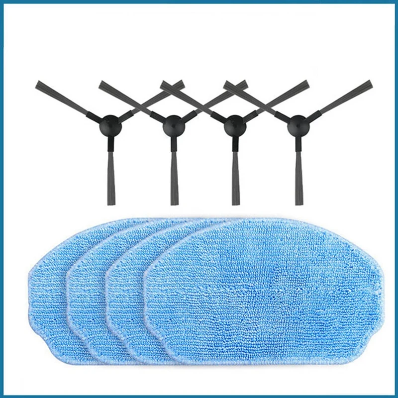 Pièces de Rechange pour Cecotseats Conga 999 Original X-Treme, Brosse Latérale, Filtre Hepa, Tampon de Vadrouille, 2 Pièces