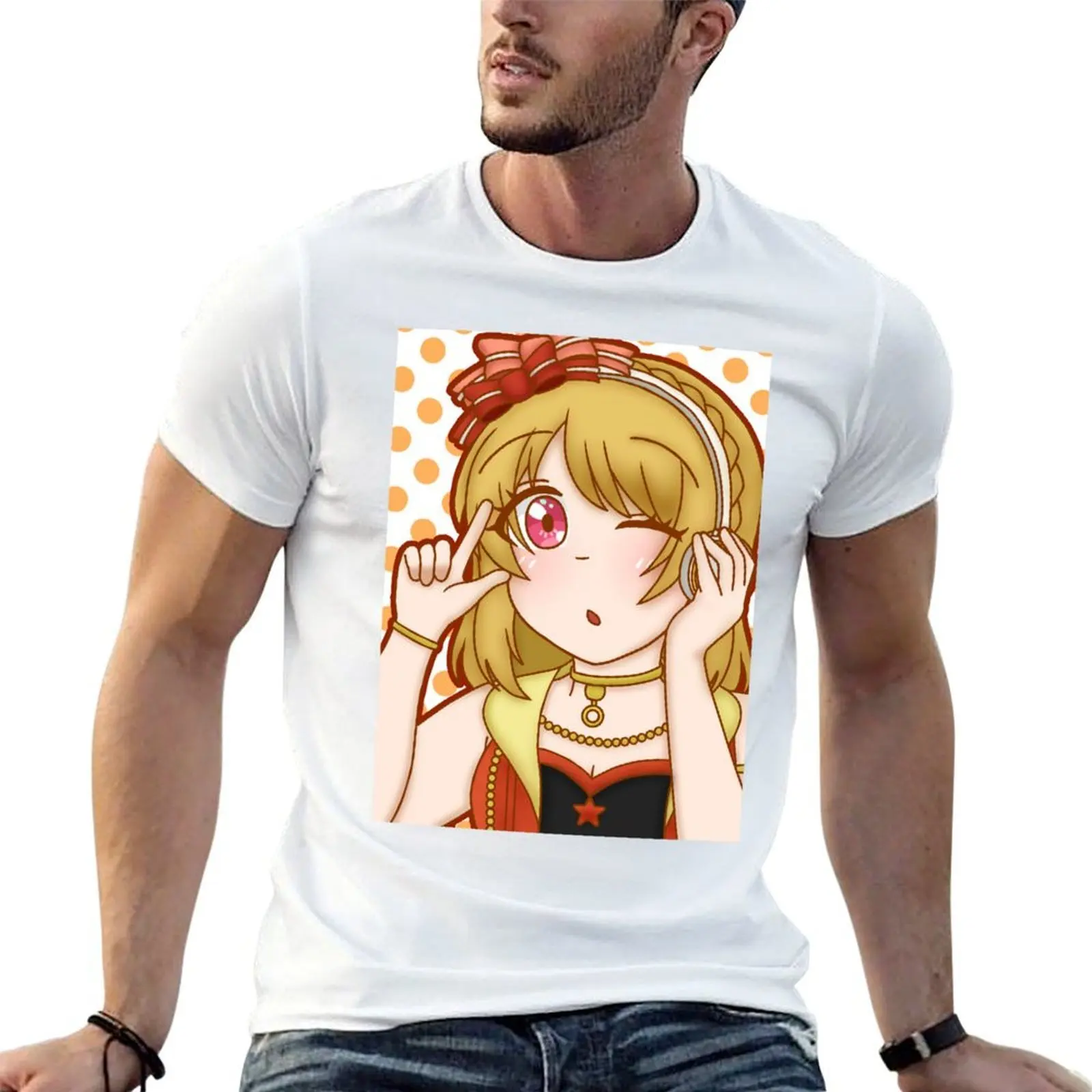 

Rinku Aimoto T-Shirt men t shirt cotton 100% man tshirt T-Shirt