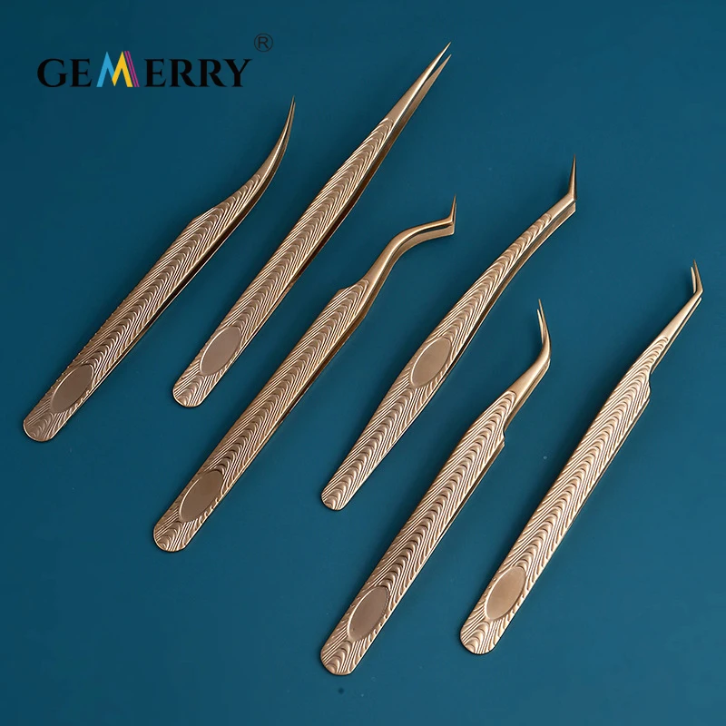 False Eyelashes Grafting Tweezers High-precision Easy Fan Eyelashes  Planting Grafting Tweezers Special Tools For eyelash Artist