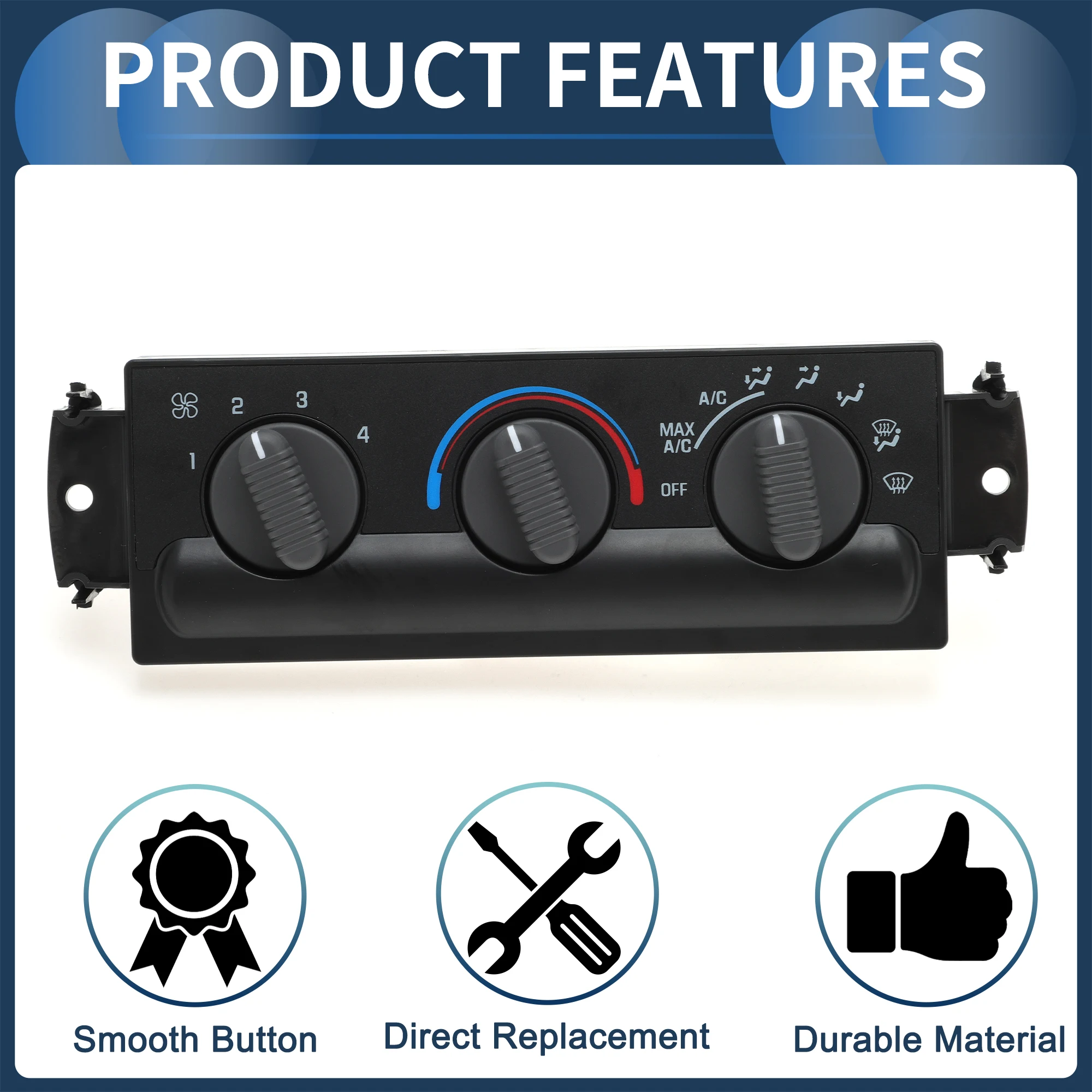 UXCELL No.16233939A クライメートコントロールモジュール シボレー S10 GMC ソノマ用